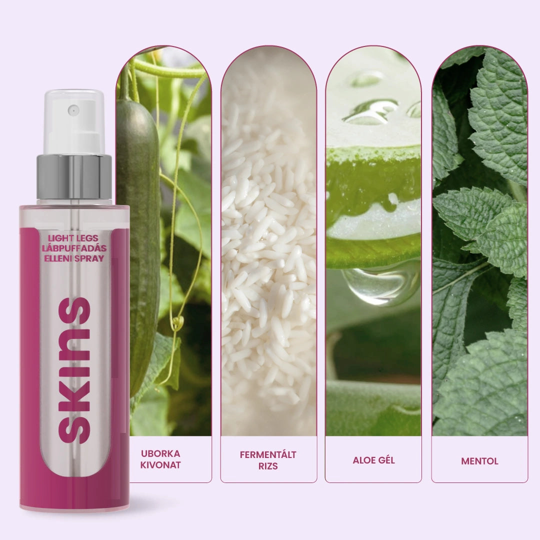 SKINS Light Legs Lábpuffadás Elleni Spray 100ml